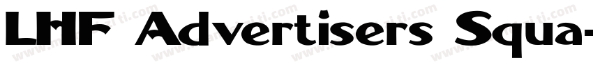 LHF Advertisers Squa字体转换